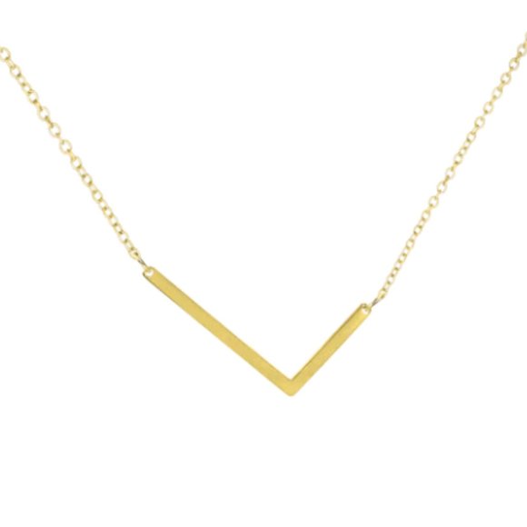 Multiple options: Savvy Cie Jewels 14k Gold Plated Initial Letter Necklace - Picture 14 of 16